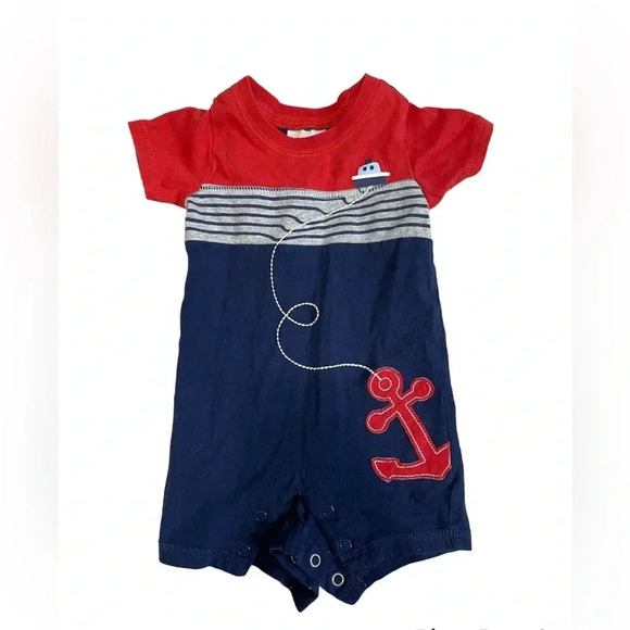 First impressions anchor romper - Picture 1 of 4